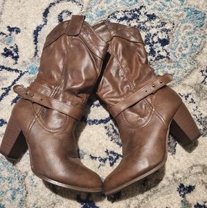 Cowboy Boots with 3.25" Heel